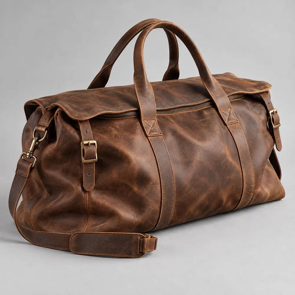 Weekender Maremma 38 L, colore tabacco